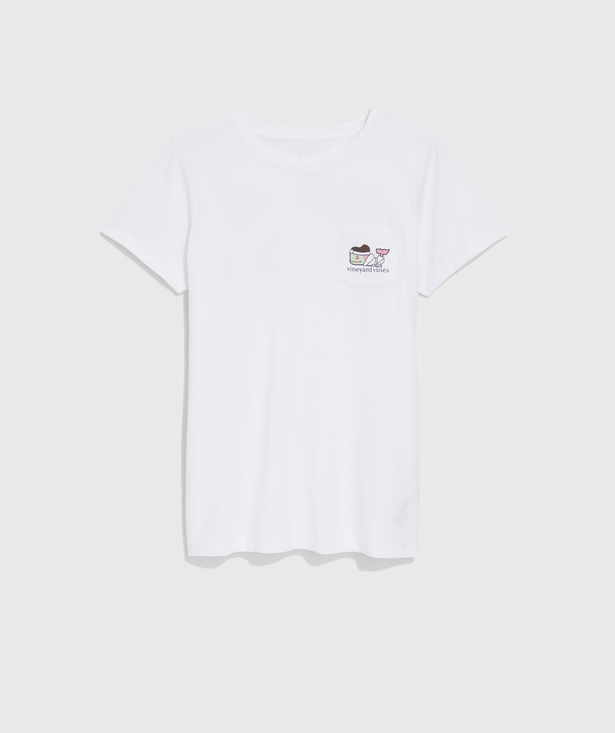 Women's Spa Whale Short-Sleeve Pocket Tee
