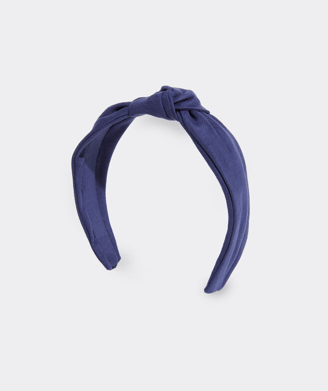 Knotted Suede Headband