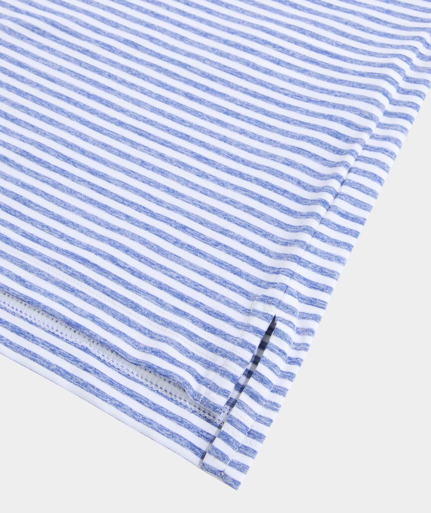 Performance Heathered Winstead Stripe Sankaty Polo