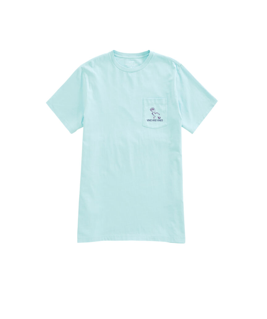 OUTLET Women's Thirsty Flamingo Short-Sleeve Pocket Tee