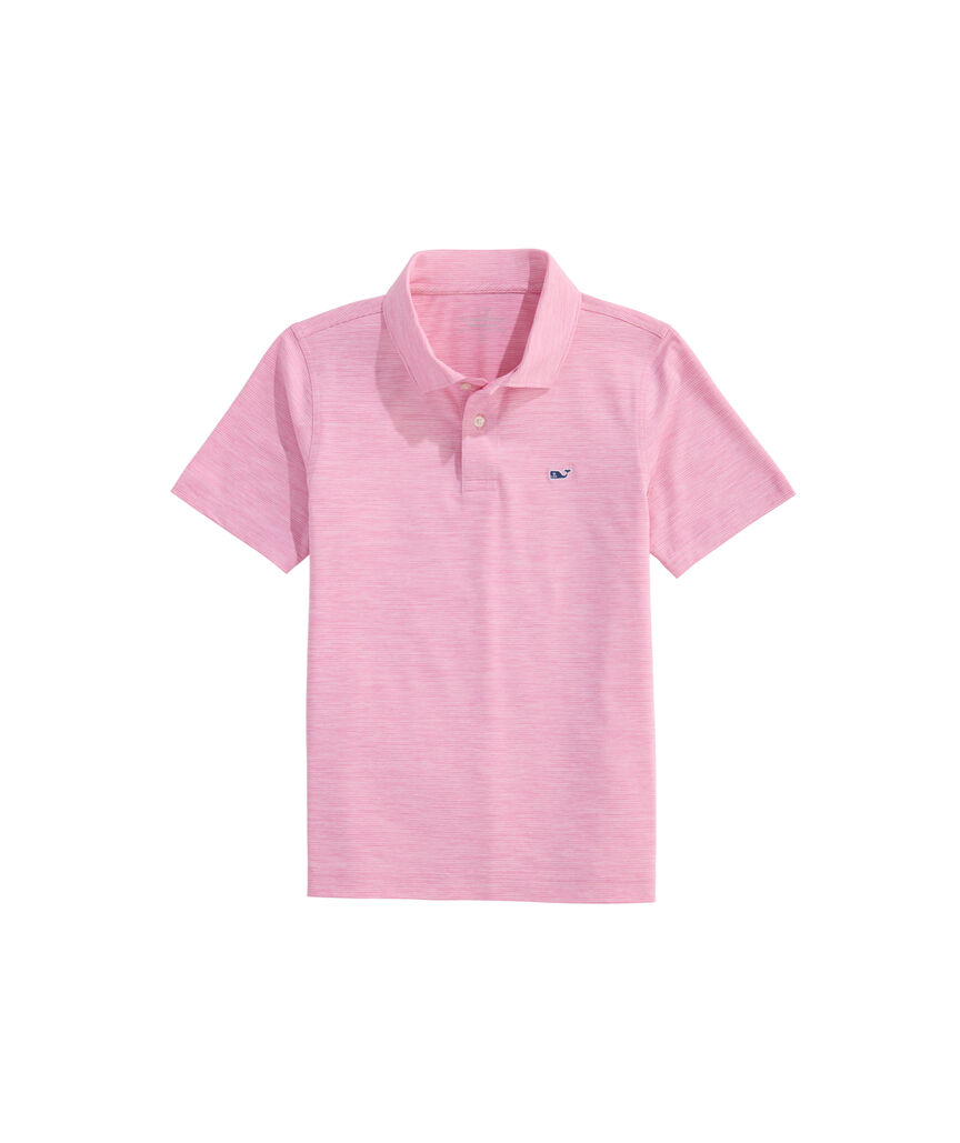 OUTLET Boys' St Jean Stripe Performance Polo