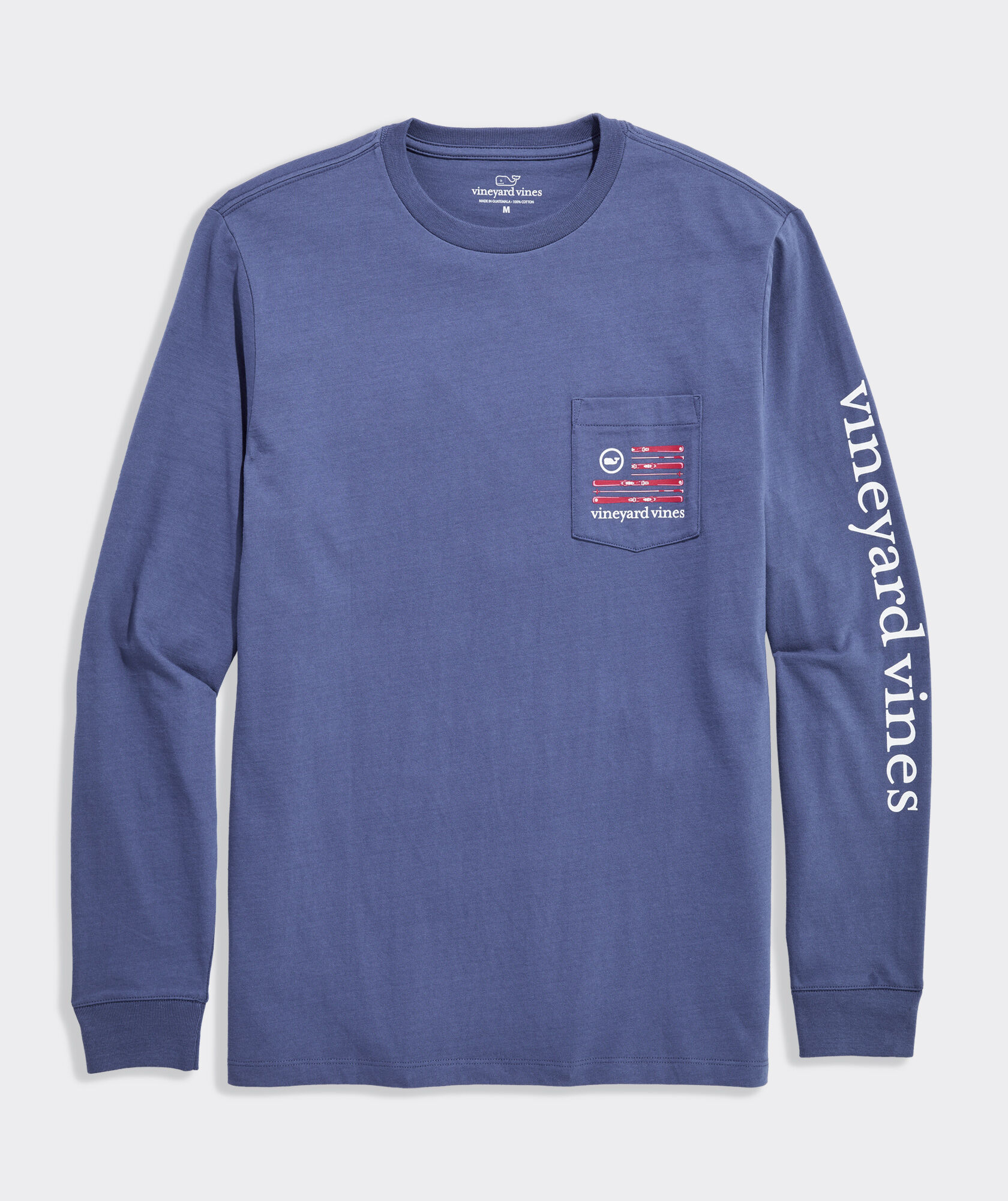 Ski Flag Long-Sleeve Pocket Tee