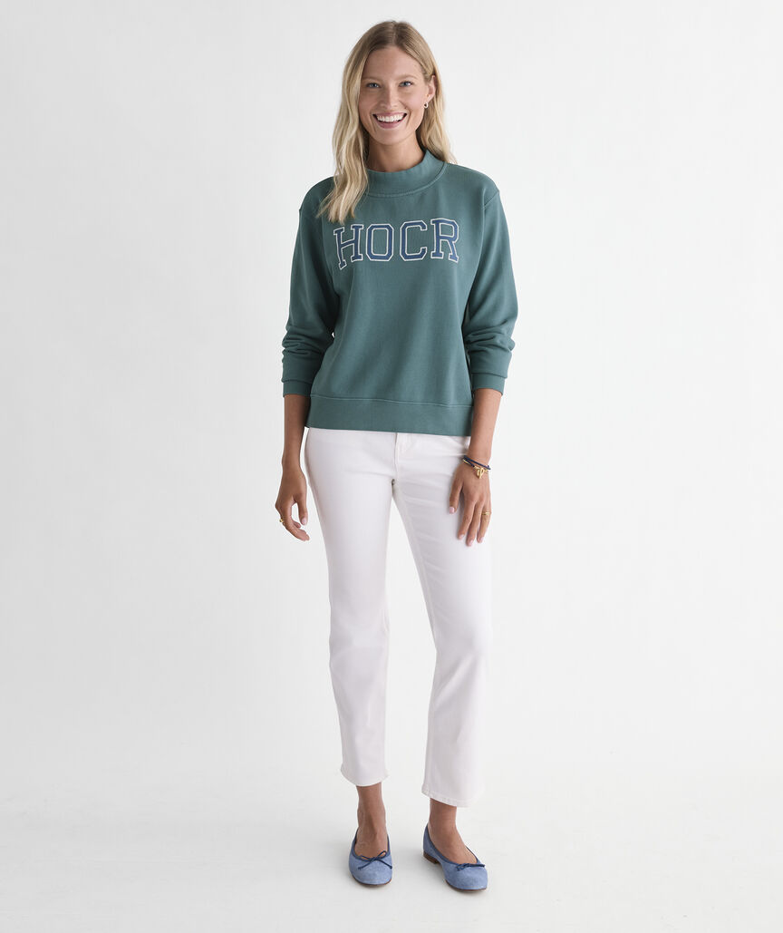 Head Of The Charles® Women's Surf Terry Mockneck Pullover
