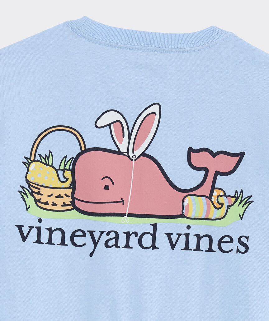 Boys' Easter Whale Long-Sleeve Pocket Tee