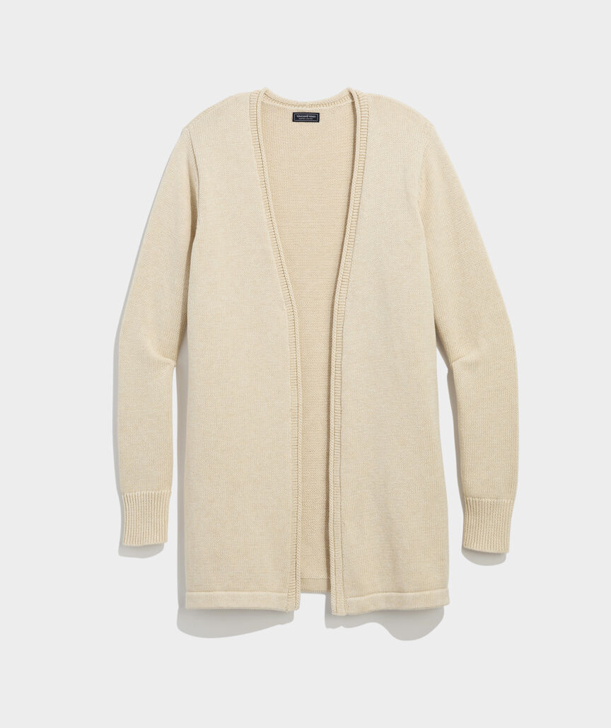 Katie Cotton Open Front Cardigan
