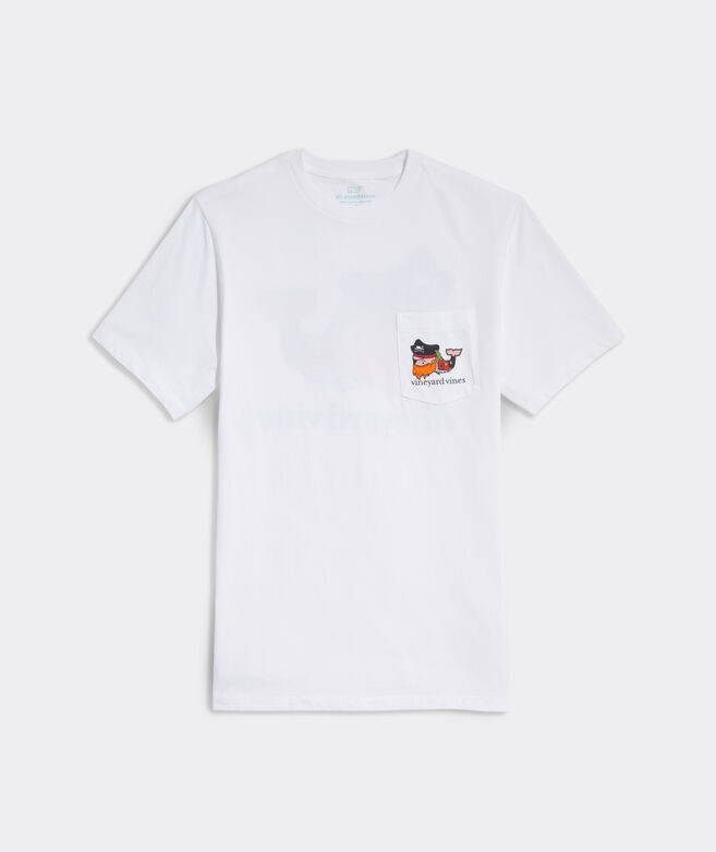 Pirate Whale Short-Sleeve Pocket Tee