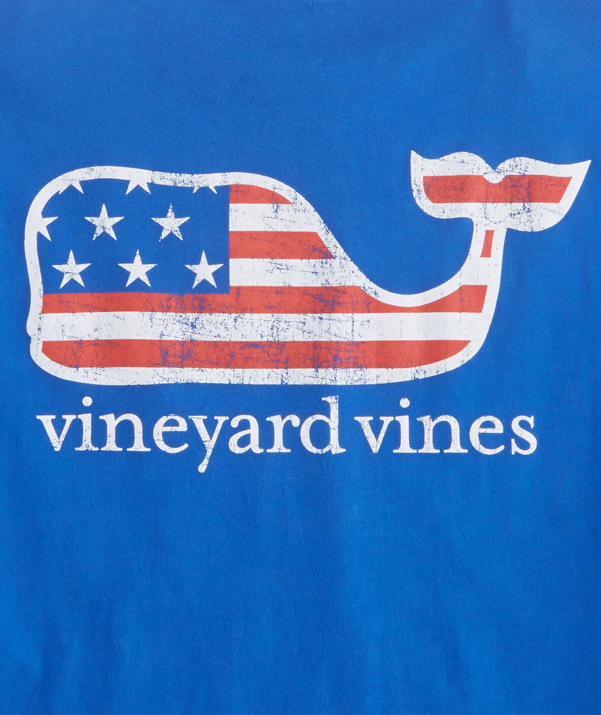 Mens T-Shirts: Flag Whale Graphic T-Shirt