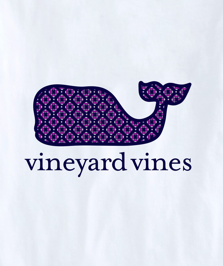 OUTLET Women's Chelsea Geo Whale Short-Sleeve Pocket Tee