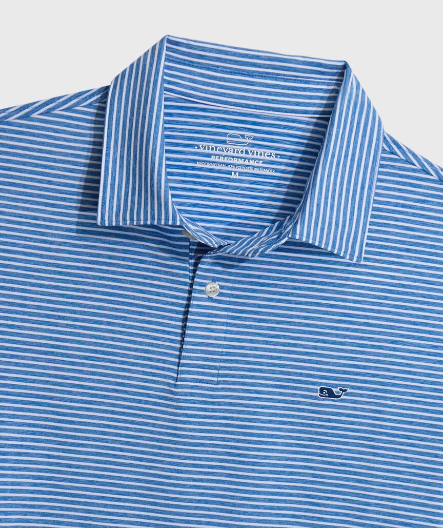 OUTLET Performance Bradley Stripe Polo