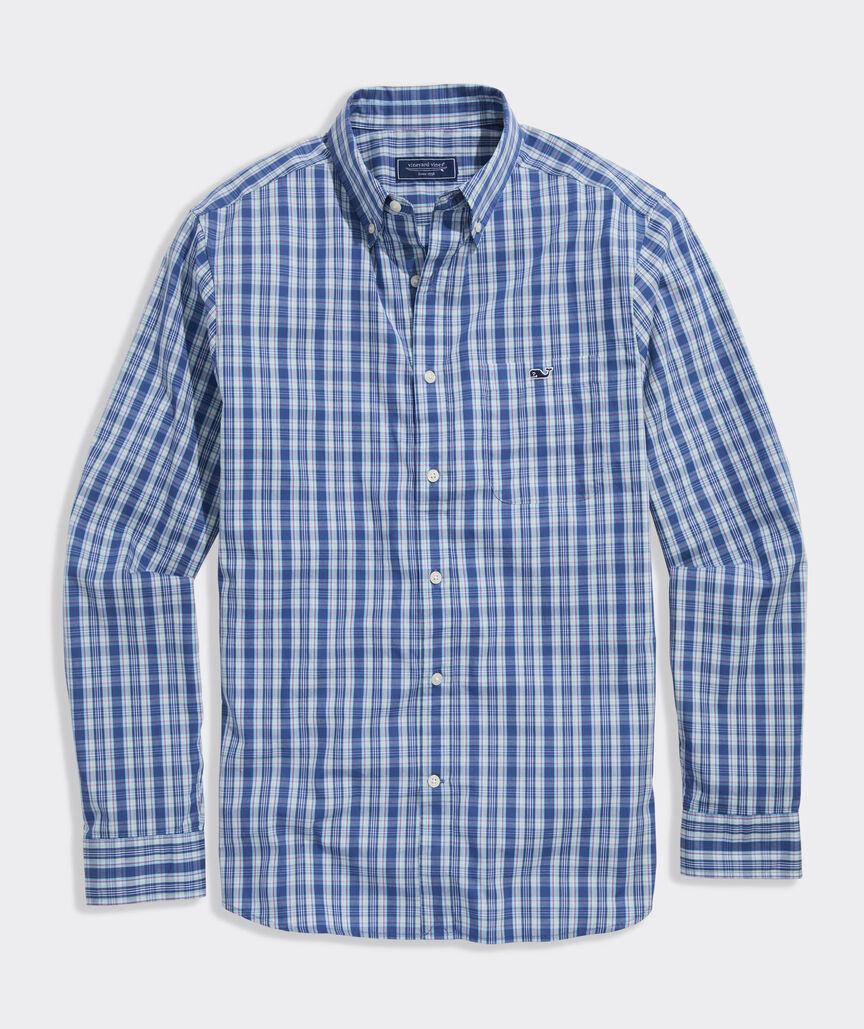 Wavecrest Plaid Perfect Wash Poplin Shirt