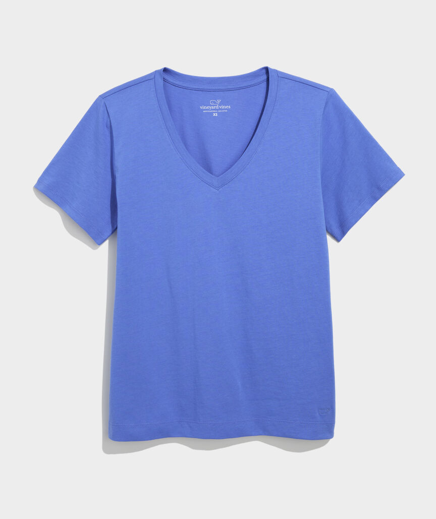 Supima® Cotton V-Neck Tee