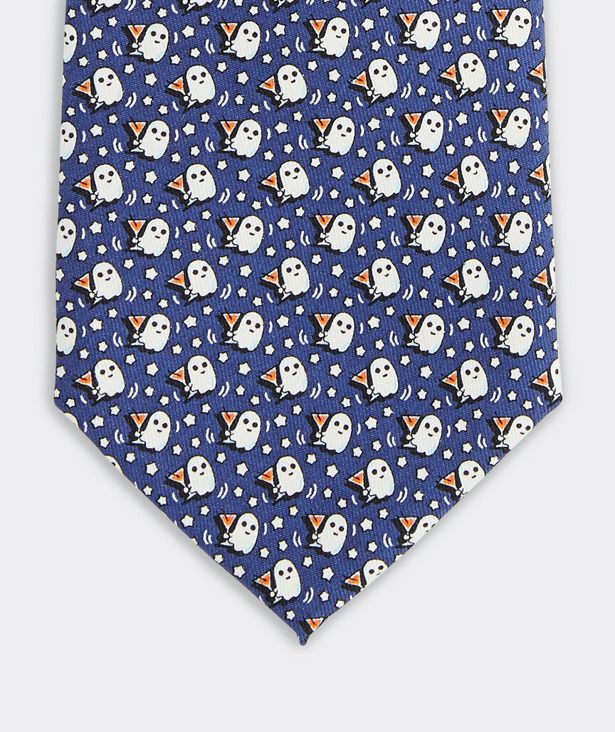 Tipsy Ghost Silk Tie