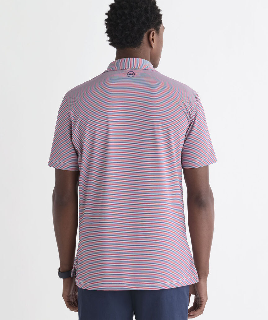 Performance Anegada Stripe Sankaty Polo