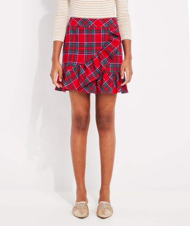 Shop Nantucket Tartan Ruffle Skirt at vineyard vines