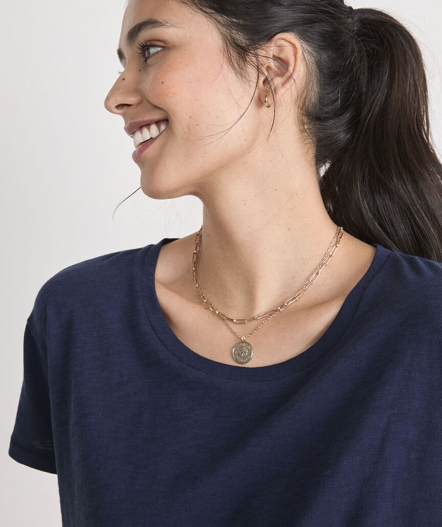 Slub Jersey Relaxed Tee