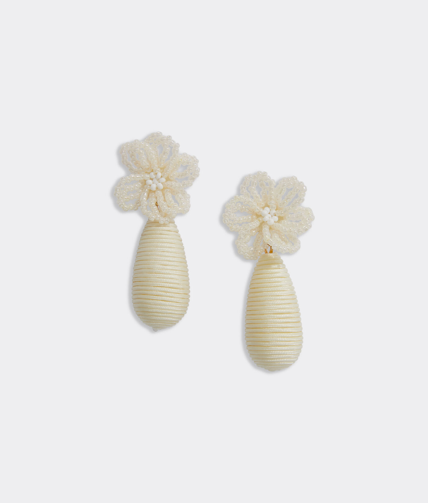 Shop Flower Beaded Wrap Earrings at vineyard vines
