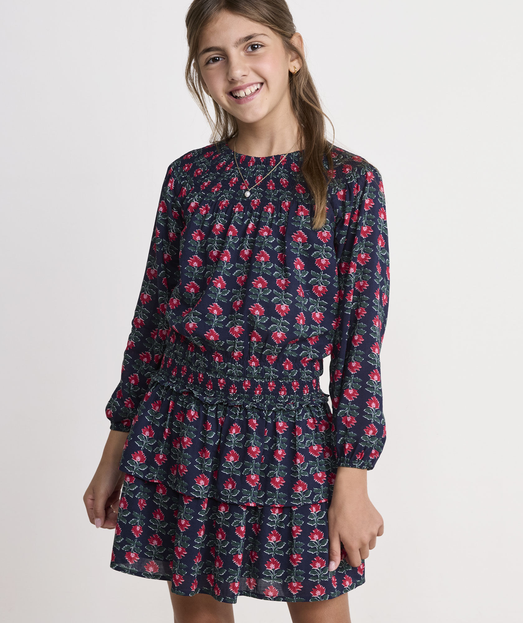 Girls' Emmy Smocked Top