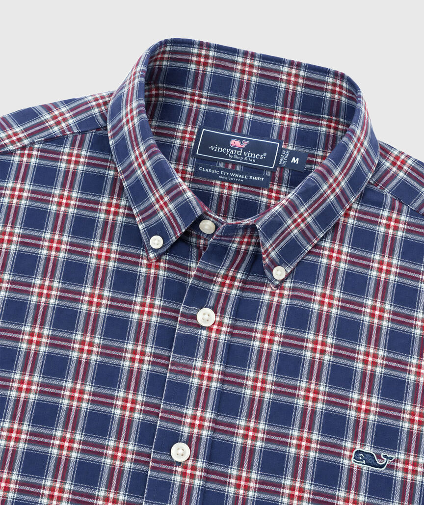 OUTLET Twill Plaid Shirt