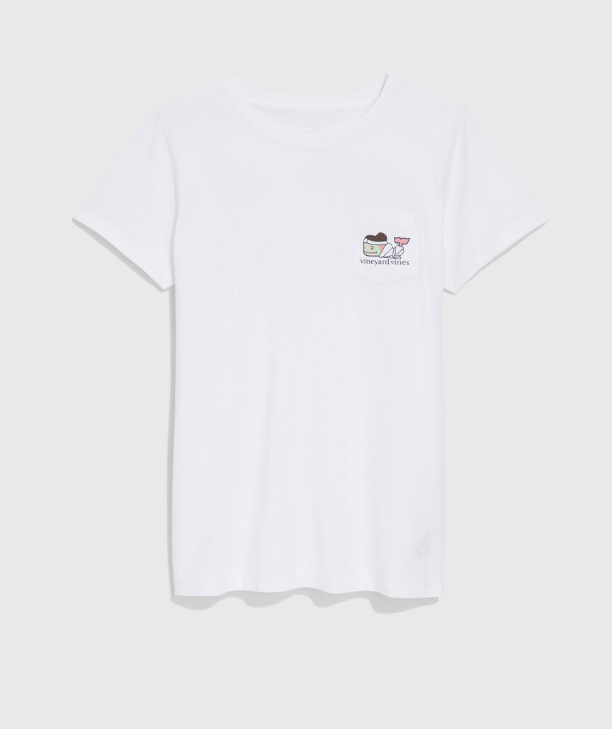 Women's Spa Whale Short-Sleeve Pocket Tee