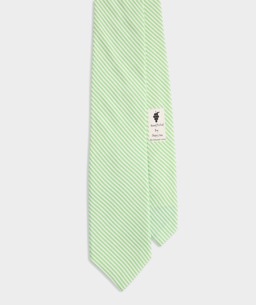 Vineyard Seersucker Silk Tie
