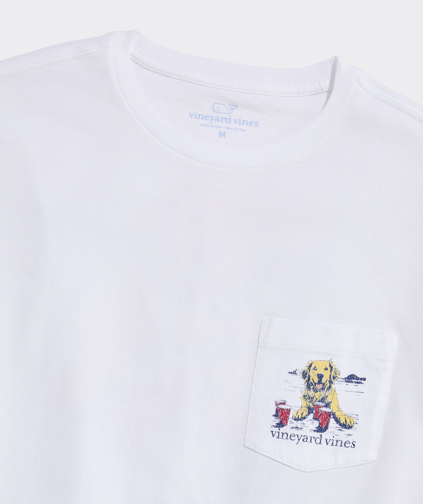 Pup Cup Short-Sleeve Pocket Tee