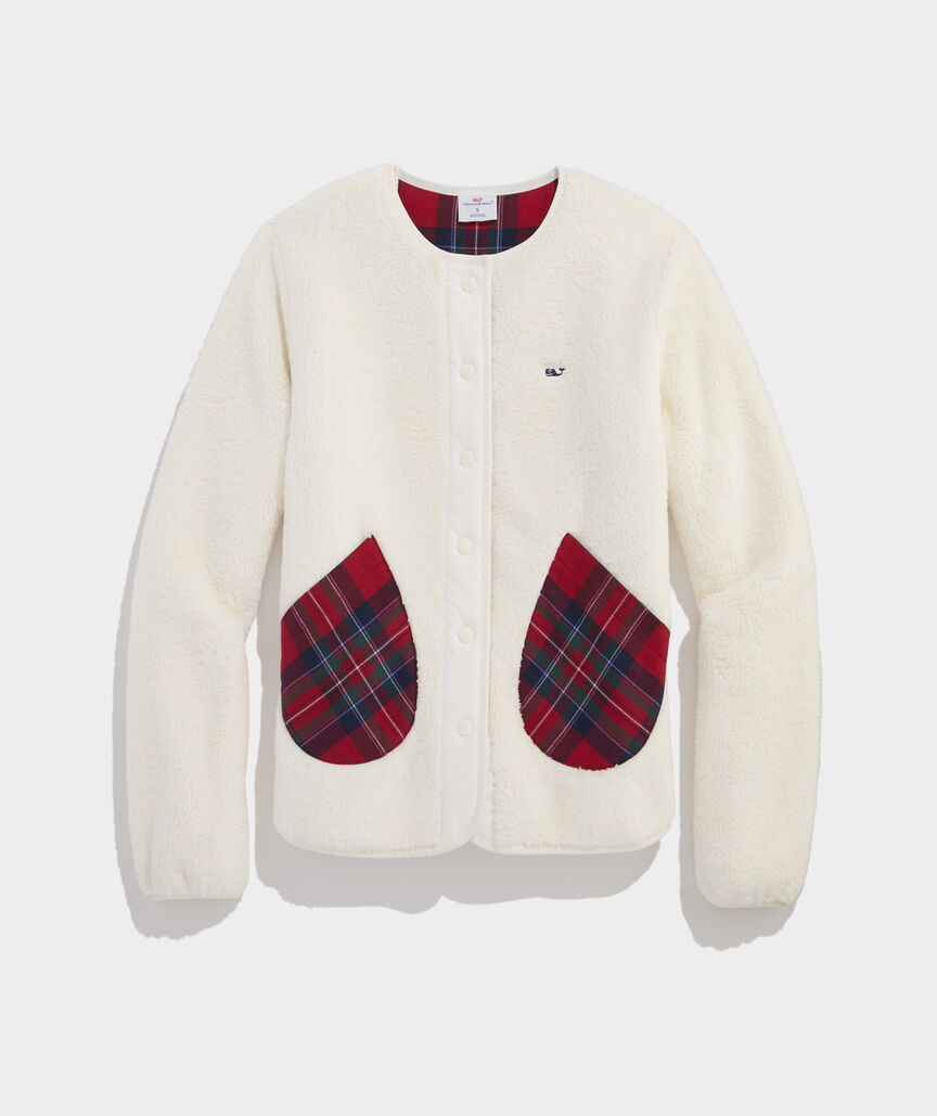 OUTLET Party Fleece Snap Jacket