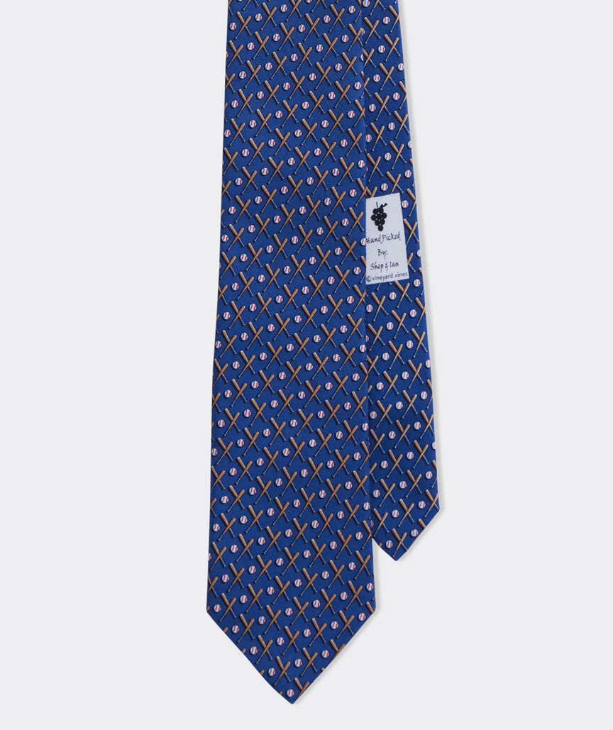 Baseball Printed Tie