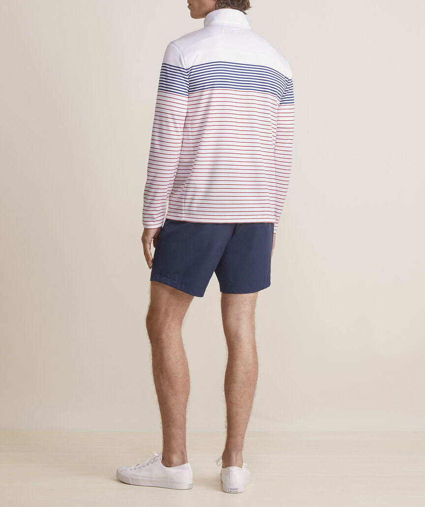 Striped Sankaty Quarter-Zip