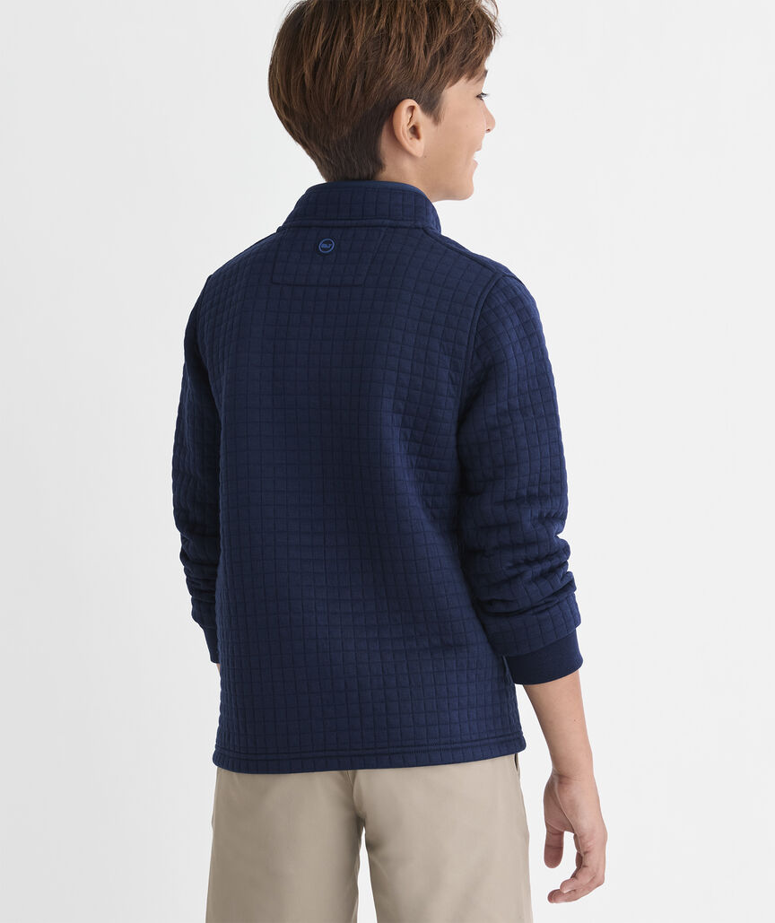 Boys' Quilted Navigator Quarter-Snap