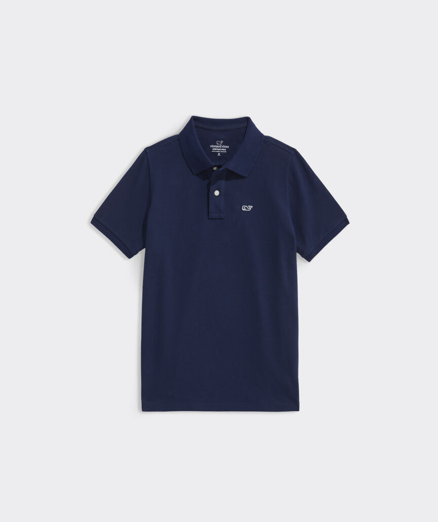 Boys' Heritage Pique Polo