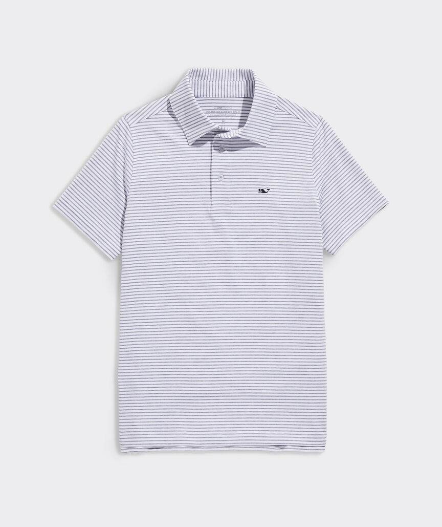 Boys' Performance Bradley Stripe Sankaty Polo