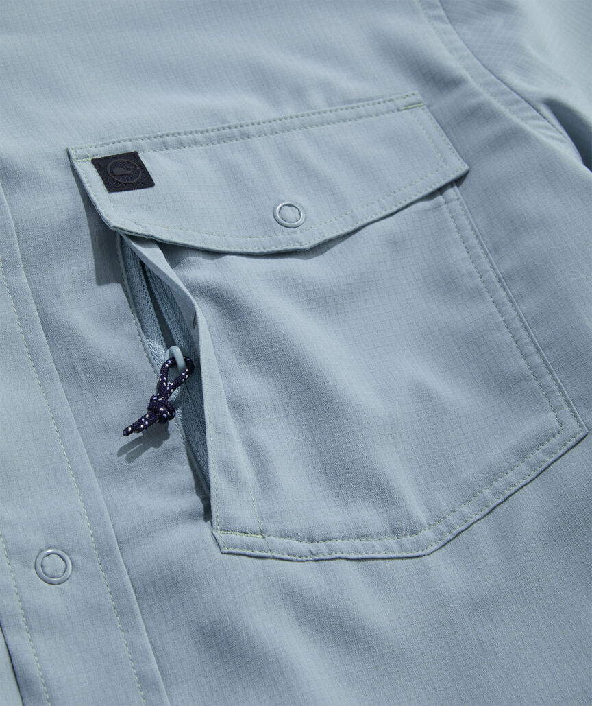 Performance Masthead Solid Short-Sleeve Harbor Shirt