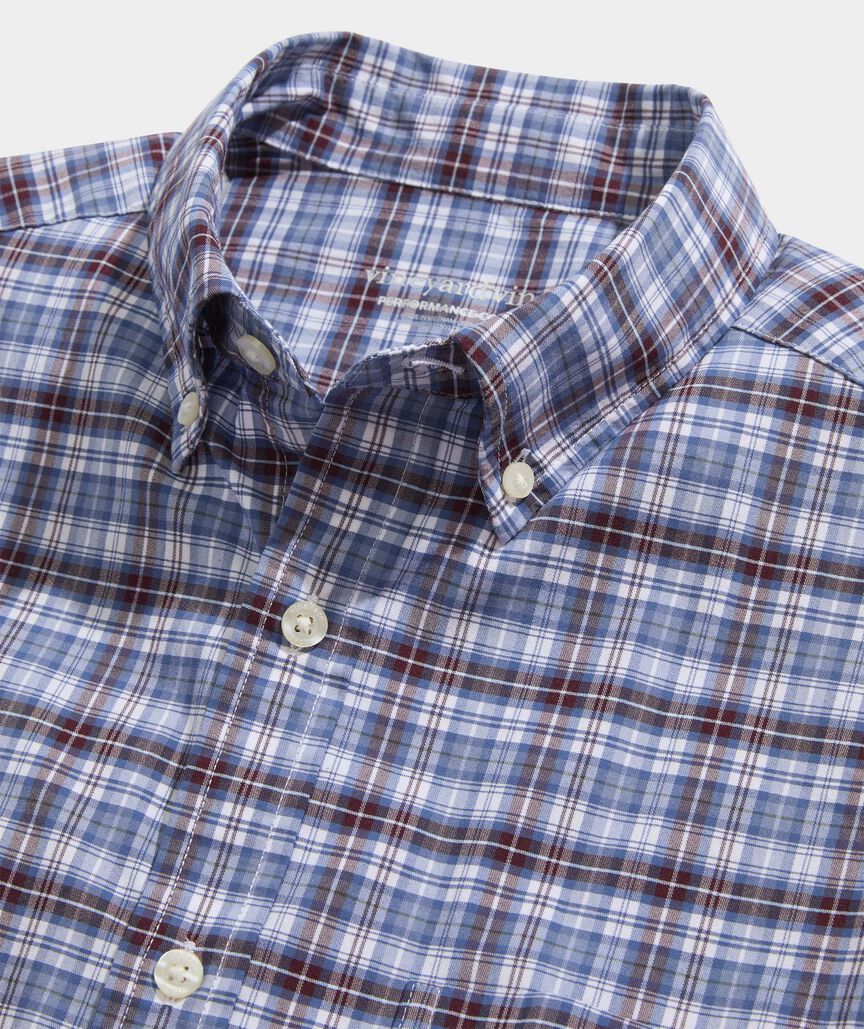 Performance Cotton Faraway Plaid Shirt