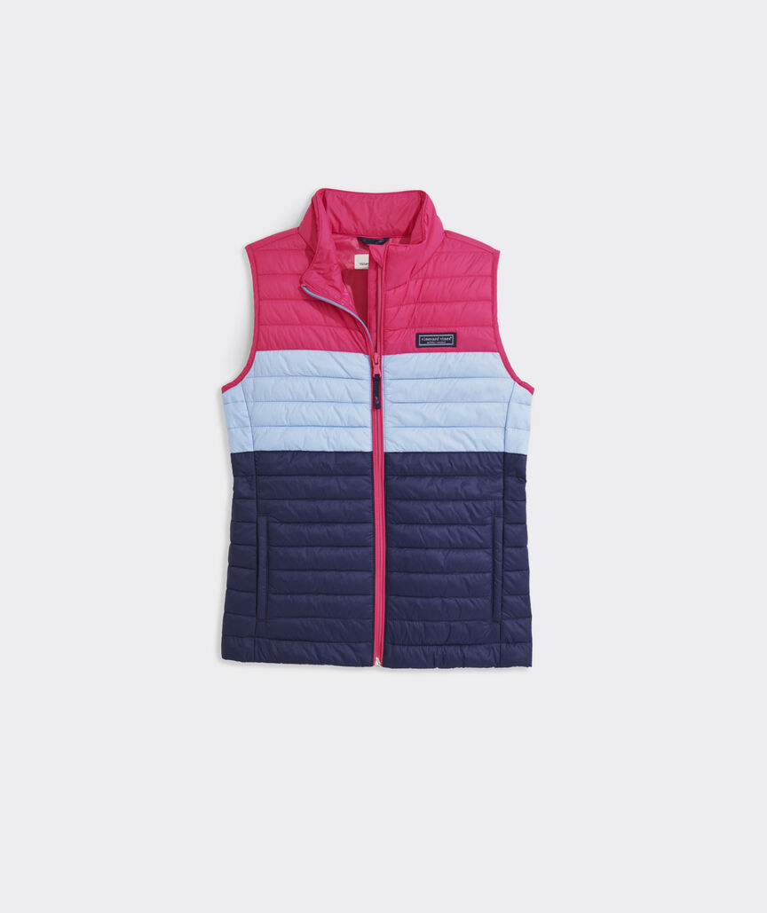 Girls' Lightweight Packable Puffer Vest