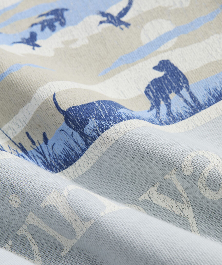 Boys' Duck Hunt Whale Long-Sleeve Pocket Tee