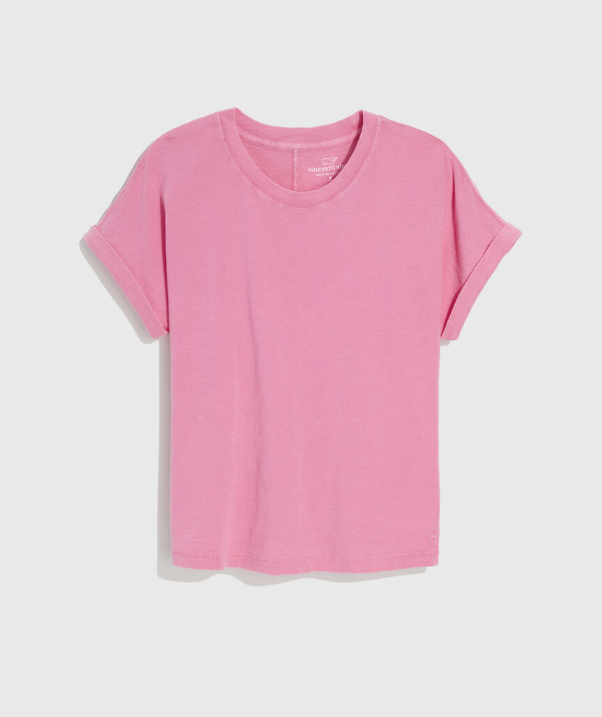 Slub Jersey Pullover Tee