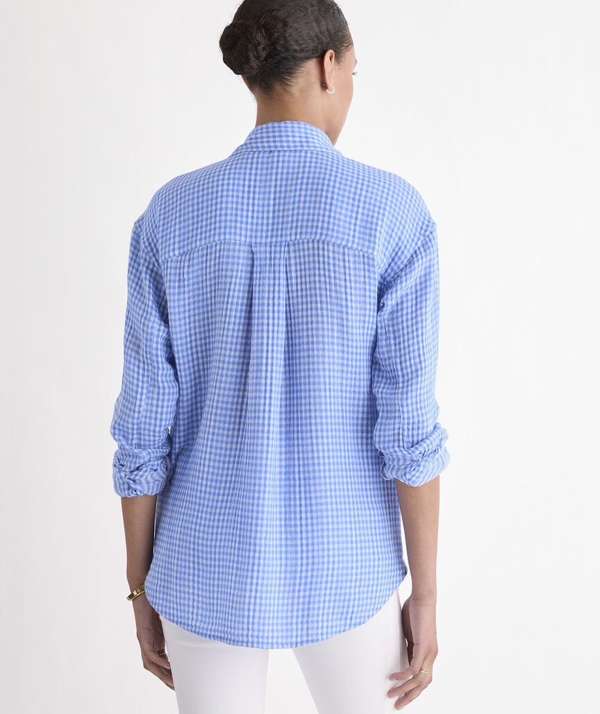 Birdie Double Gauze Button-Down