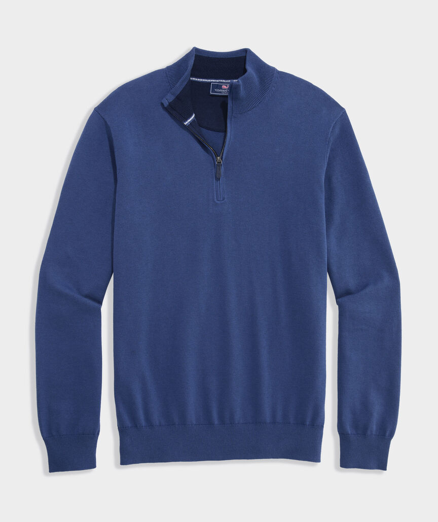 Tipped Boathouse Quarter-Zip
