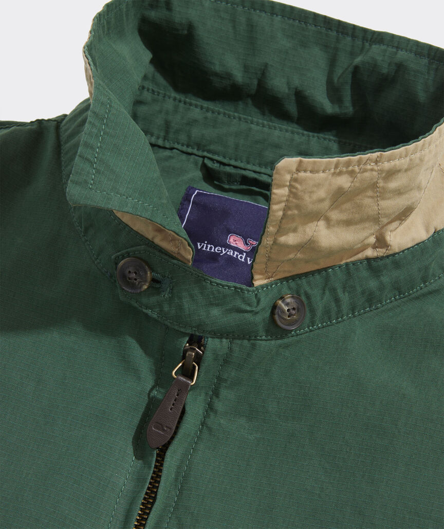 Shop Waxed Cotton Harrington Jacket at vineyard vines