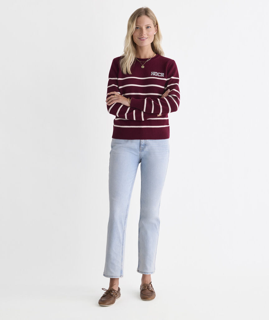 Head Of The Charles® Women's Stripe Rollneck Sweater