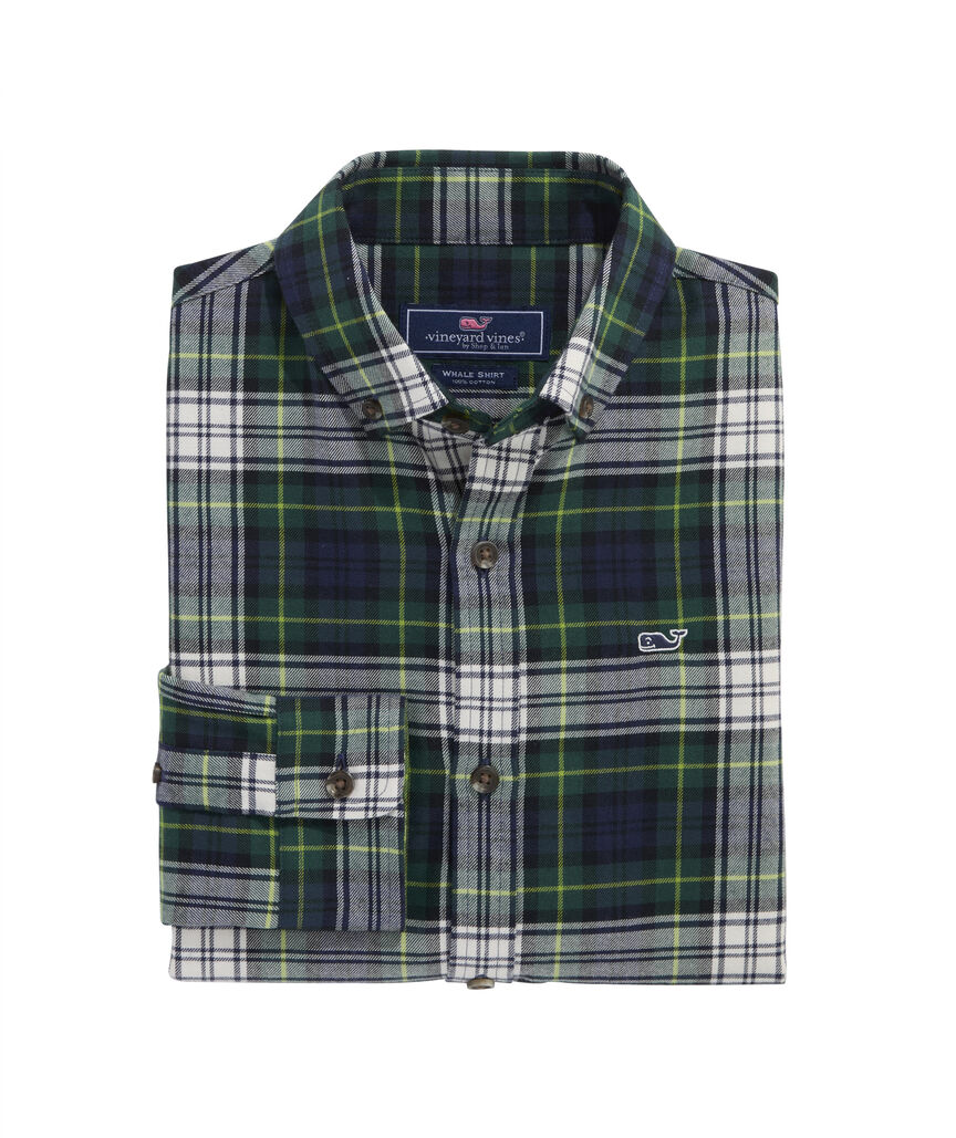 OUTLET Boys' Flannel Plaid Shirt