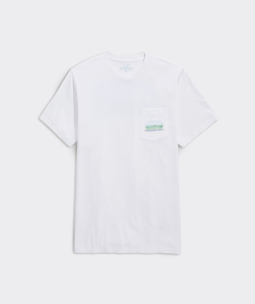 Golf Coast Painted Short-Sleeve Pocket Tee