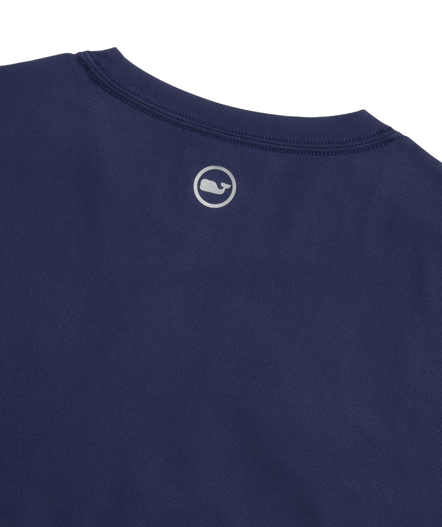 OUTLET Perforated Short-Sleeve Performance Tee