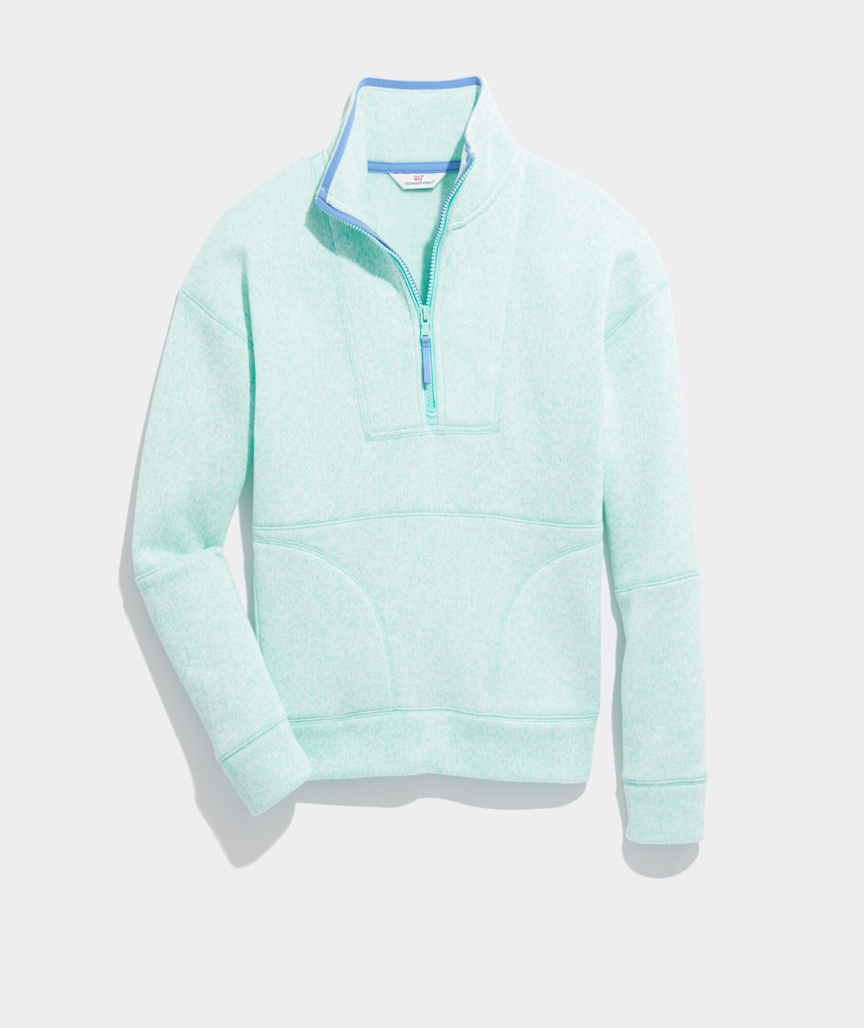 retro half zip fleece