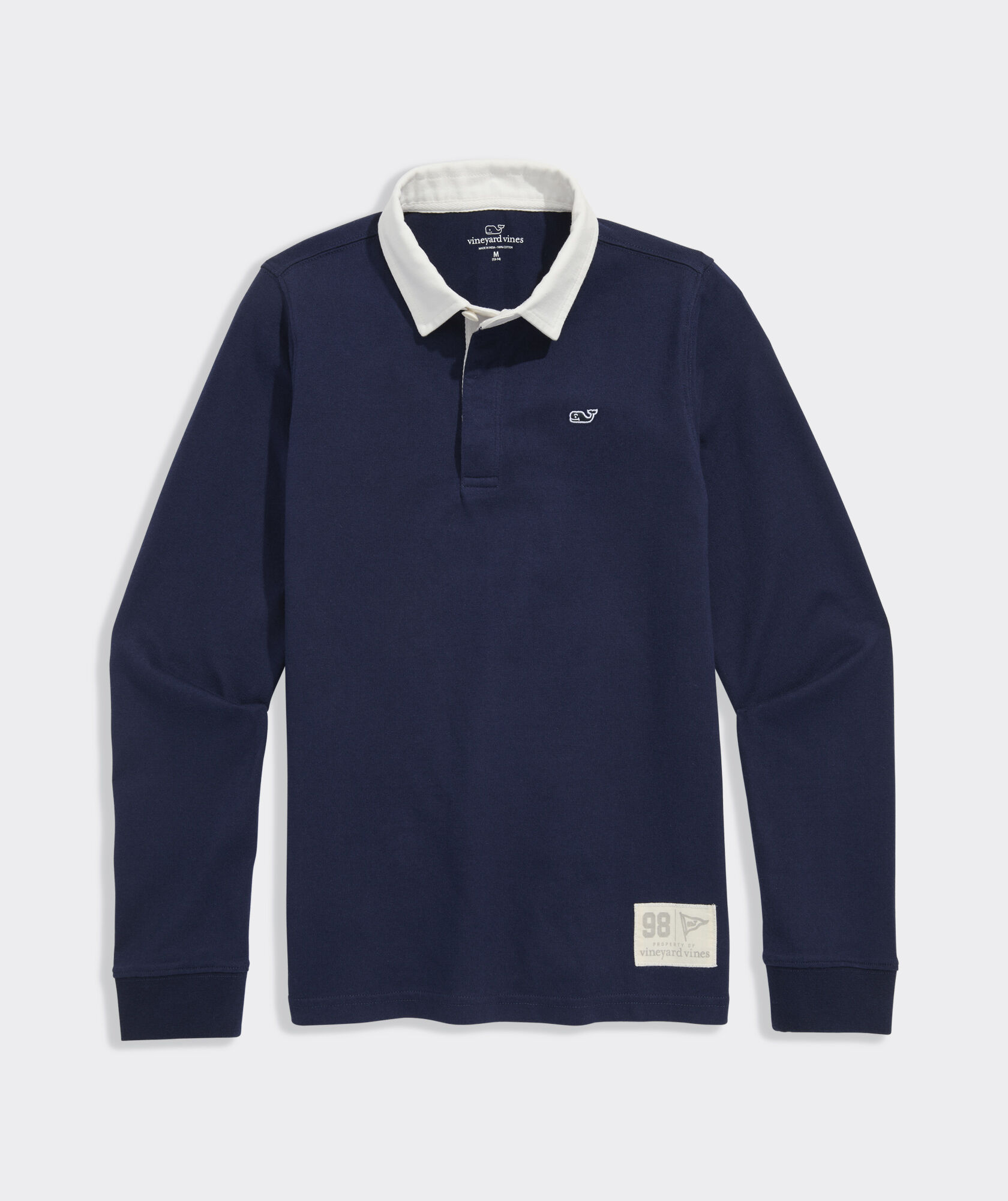 Shop Boys' Solid Rugby Shirt at vineyard vines