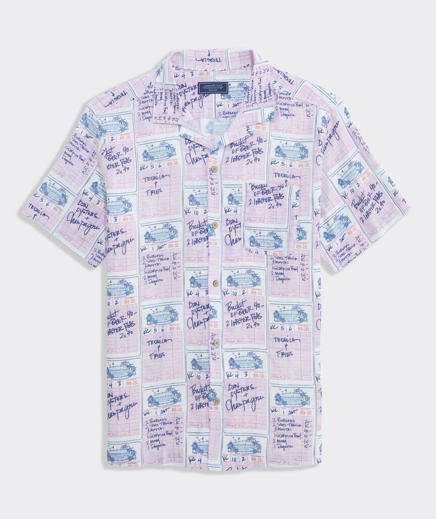 "Keep the Change" Short-Sleeve Cabana Shirt