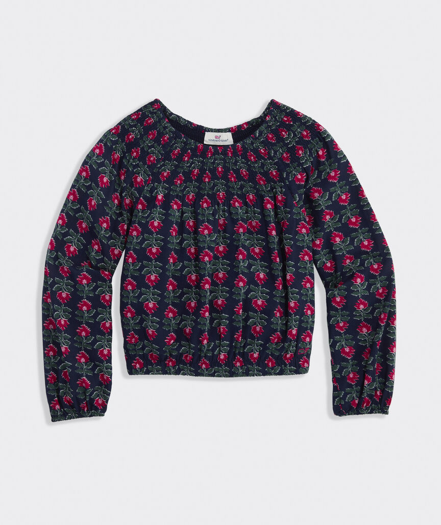 Girls' Emmy Smocked Top