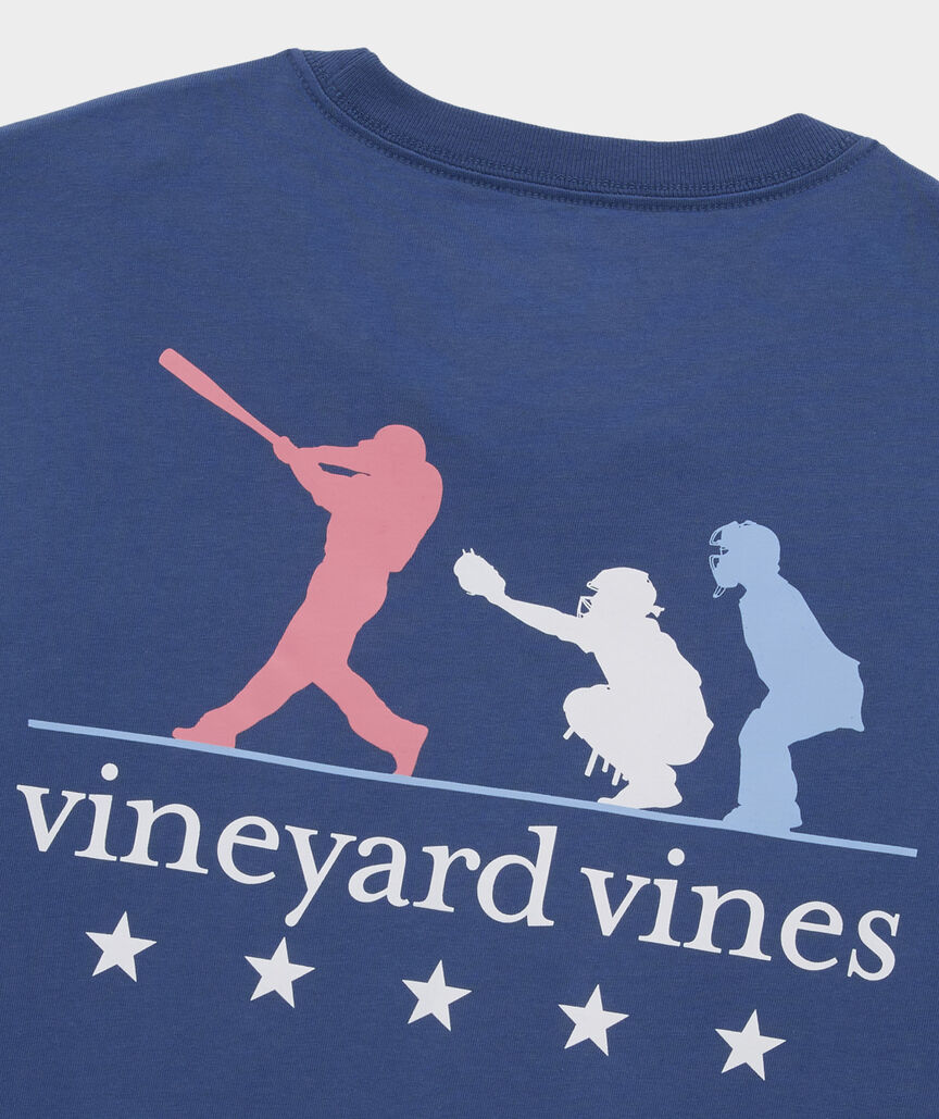 Baseball Silo USA Short-Sleeve Pocket Tee