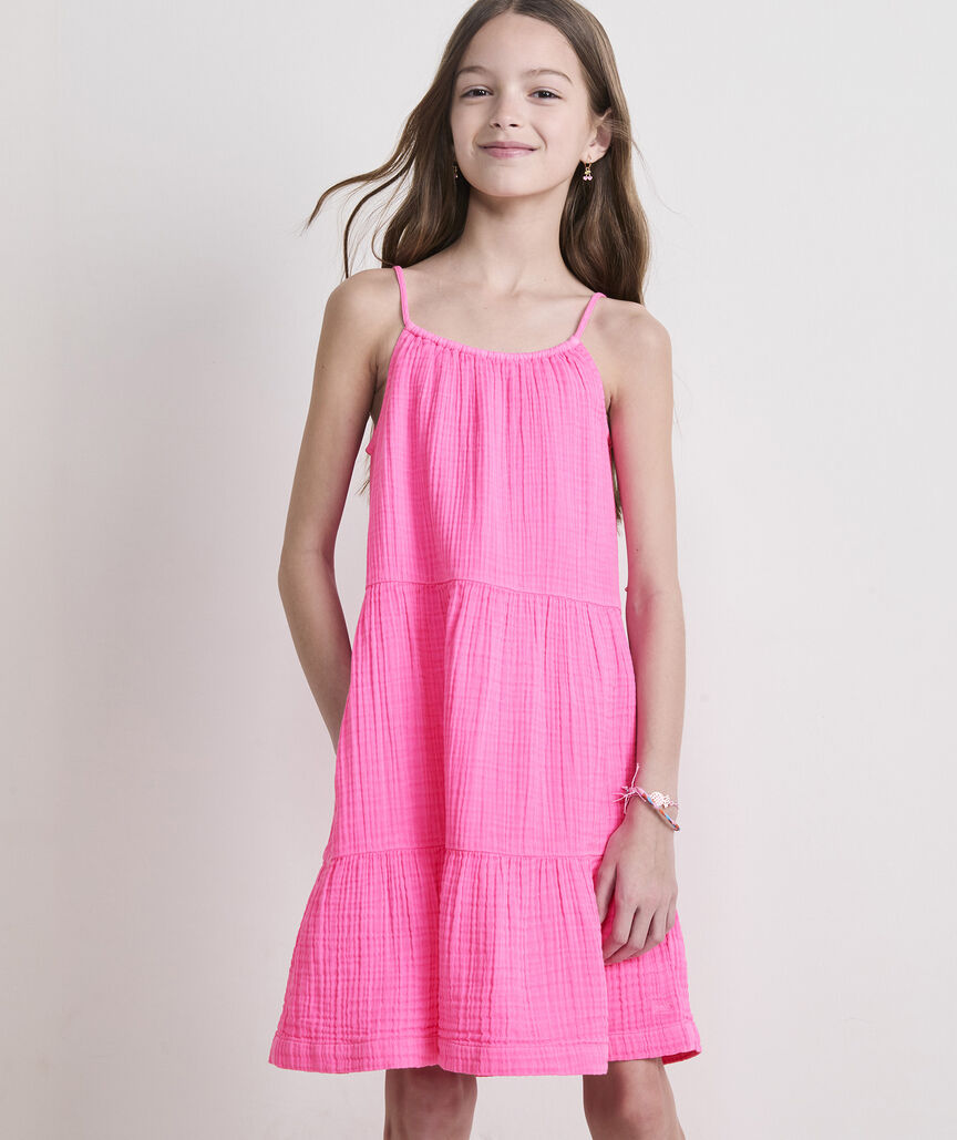 OUTLET Girls' Kalli Gauze Dress