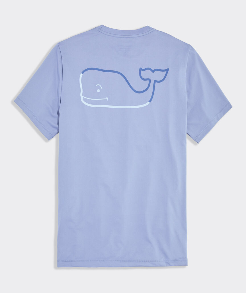 Performance Burgee Whale Short-Sleeve Harbor Tee